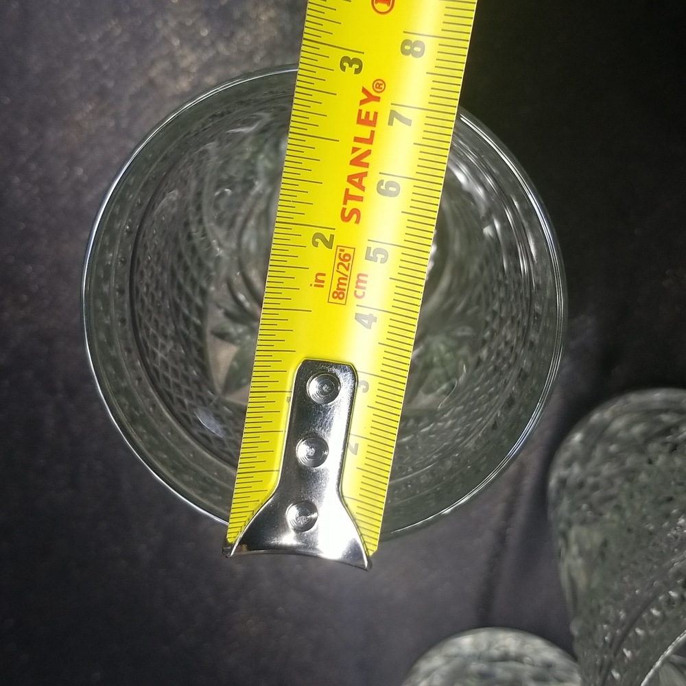 Cristal D'Arques Durand Antique Clear Pattern Highball Glasses - Picture 8 of 11